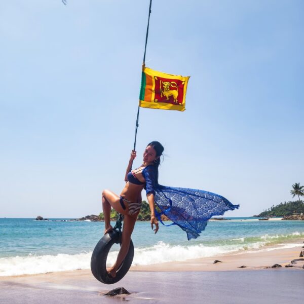 Palm Tree Rope Swing Sri Lanka