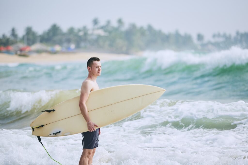 Surfing Sri Lanka